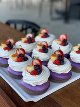 Load image into Gallery viewer, Bespoke Ube (purple yam) + Pavlova Donuts