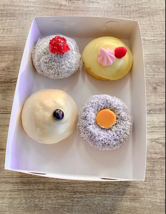 4 Pack Mixed Dovetail Donuts (GF)