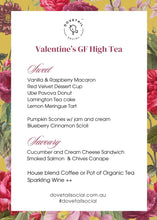 Load image into Gallery viewer, Take Away Valentine&#39;s Day High Tea for Two (Gluten Free)