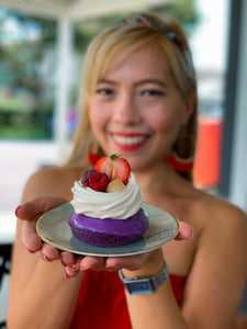 Bespoke Ube (purple yam) + Pavlova Donuts